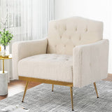 Artiss Armchair Boucle Beige Nicole