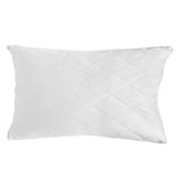 Royal Comfort Luxury Bamboo Blend Quilted Pillow Twin Pack Extra Fill Support