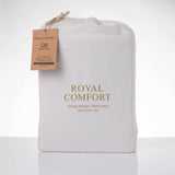 Royal Comfort Vintage Washed 100% Cotton Quilt Cover Set Bedding Ultra Soft - Single - White