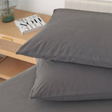 Royal Comfort Polar Fleece Flannel Sheet Set Ultra Soft Plush Cozy - Single - Charcoal