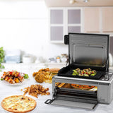 Kitchen Couture 9-In-1 Sensei XL Flip Air Fryer Oven Grill Stainless Steel
