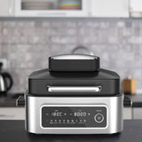 Kitchen Couture Top Loading Air Grill Family XL Air Fryer Stainless Steel Silver