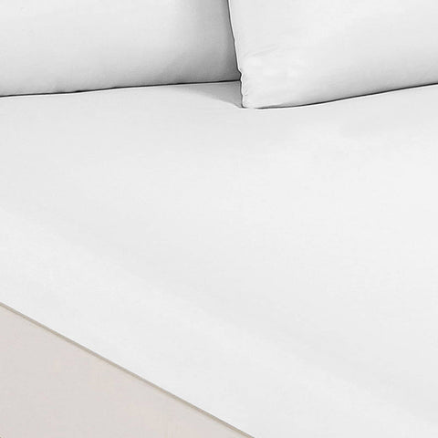 Royal Comfort 1500 Thread Count Cotton Rich Sheet Set 3 Piece Ultra Soft Bedding - Queen - White