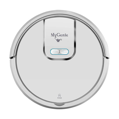 MyGenie WI-FI GMAX Robotic Vacuum Cleaner Mop App Control Dry & Wet Auto Robot - White