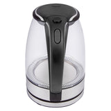 Pursonic Glass Kettle Electric LED Light Kitchen Water Jug Stainless Steel 1.7L