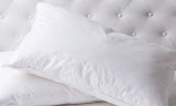 Duck Feather & Down Quilt 500GSM + Duck Feather and Down Pillows 2 Pack Combo - Queen - White