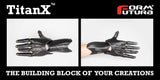 ABS Filament TitanX 1.75mm Black 2300 gram 3D Printer Filament