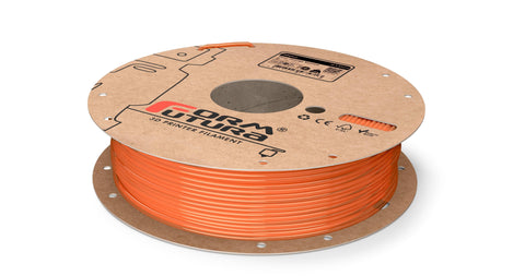 PETG Filament HDglass 2.85mm Fluor Orange Stained 750 gram 3D Printer Filament