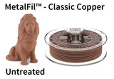 Copper-filled PLA based filament MetalFil 2.85mm Classic Copper 750 gram 3D Printer Filament