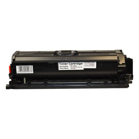 HP Compatible CE260X #649X Premium Generic Black Toner