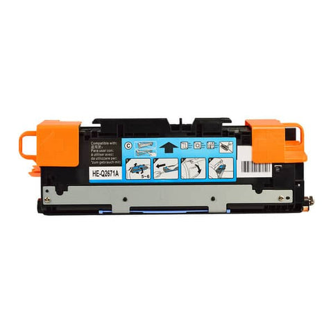 HP Compatible Q2671A #309A Cyan Premium Generic Toner