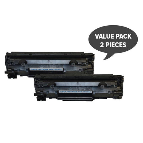 HP Compatible 2 x CE278 HP #78A Cart326 Black Generic Toner
