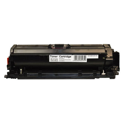HP Compatible CF320A #652A Black Premium Generic Toner Cartridge