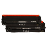 HP Compatible CF400X #201X Premium Generic Black Toner Cartridge x 2