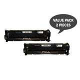 HP Compatible 2 x CE410X #305X Premium Generic Black Toner