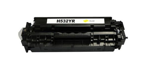 HP Compatible [5 Star] CART-318Y CC532A #304A CART-418Y Yellow Premium Remanufactured Toner