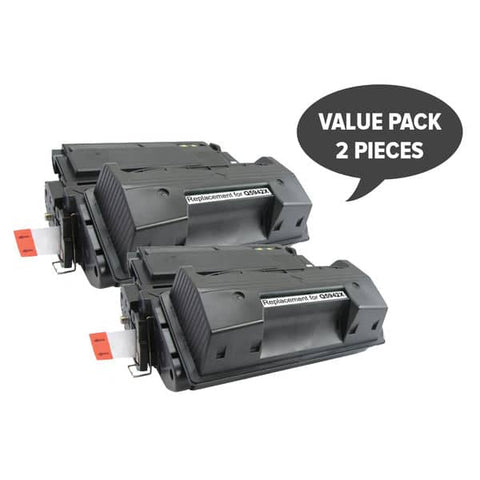 HP Compatible 2 x Q5942X HP #42X 45A Premium Generic Toner
