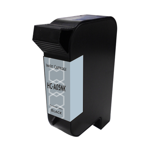 HP Compatible 45 Industrial Black Cartridge (TIJ 2.5) - Pigment Black Ink (Replacement for Versatile C8842A, Fast Dry W35B7A, CQ849A Durable Black) New format