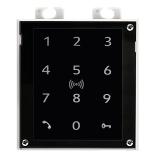 2N IP VERSO - TOUCH KEYPAD & RFID READER 125KHZ 1356MHZ NFC
