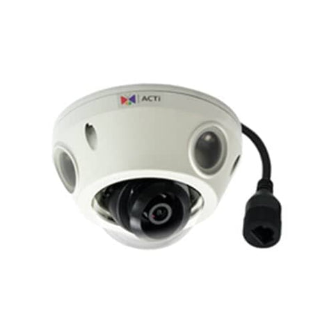 ACTI ACTI-E926 10MP OUTDOOR MINI DOME FIXED LENS F3.6MM/F1.8 1080P/30FPS VIBRATION PROOF