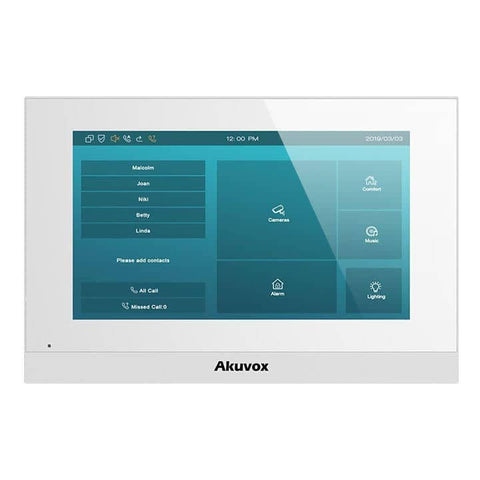 AKUVOX C315S 7 SMART ANDROID INTERCOM MONITOR - POE