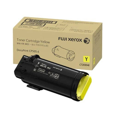FUJIFILM FUJI XEROX CT203048 YELLOW HIGH YIELD TONER 11K FOR DPCP505D