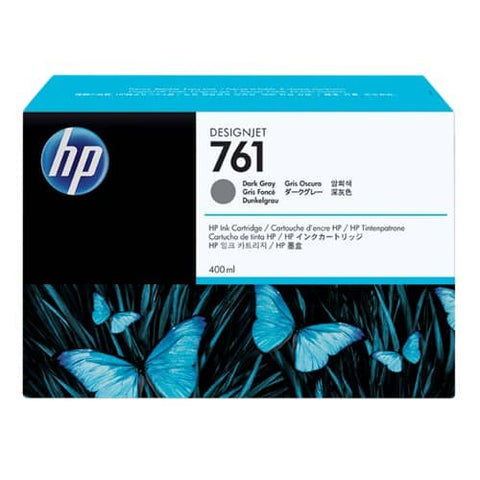 HP 761 DARK GREY 400 ML INK CART FOR DESIGNJET T7100