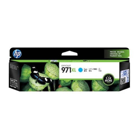HP 971XL CYAN INK CARTRIDGE FOR OFFICEJET X-SERIES/MFP