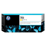 HP 745 300-ML YELLOW DESIGNJET INK CARTRIDGE