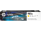 HP 981A YELLOW ORIGINAL PAGE WIDE CRTG 6K