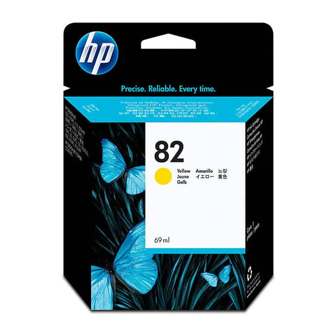 HP #82 Yellow Ink Cartridge C4913A