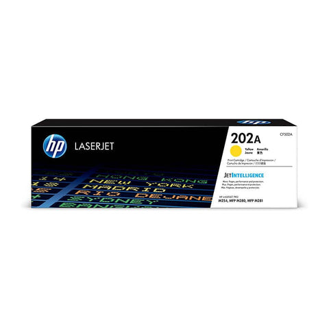 HP #202A Yellow Toner CF502A