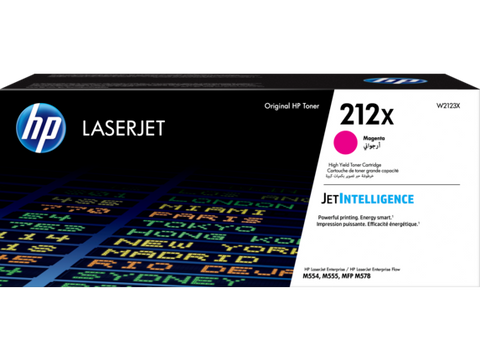 HP #212X Magenta Toner W2123X
