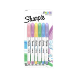SHARPIE S-Note Pastel Pack of 6 Box of 6