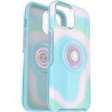 OTTERBOX Apple iPhone 14 / iPhone 13 Otter + Pop Symmetry Series Case - Glowing Aura (Pink) (77-89716), 3X Military Standard Drop Protection