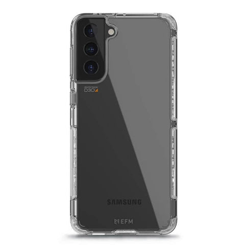 FORCE TECHNOLOGY Cayman Case for Samsung Galaxy S21 5G - Frost/Clear (EFCCASG270FCL), Antimicrobial, 6m Military Standard Drop Tested, Shock & Drop Protection