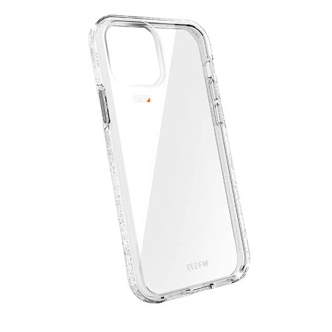 FORCE TECHNOLOGY Aspen Case for Apple iPhone 12 mini - Glitter Burst (EFCDUAE180GLB), Antimicrobial, 6m Military Standard Drop Tested, Compatible with MagSafe