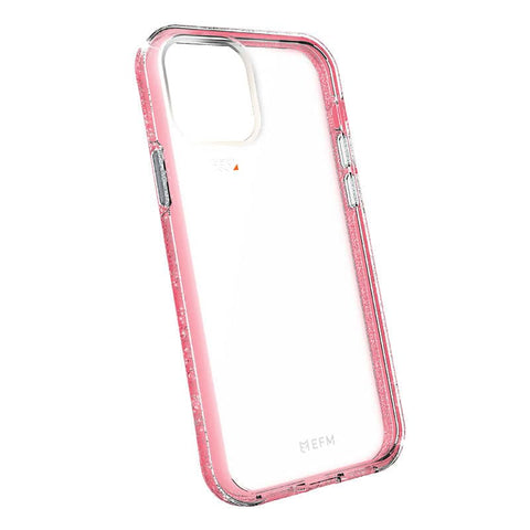 FORCE TECHNOLOGY Aspen Case for Apple iPhone 12 Pro Max - Glitter Coral (EFCDUAE182GLC), Antimicrobial, 6m Military Standard Drop Tested, Compatible with MagSafe