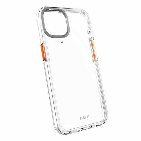 FORCE TECHNOLOGY Aspen Case for Apple iPhone 13 - Clear (EFCDUAE192CLE), Antimicrobial, Compatible with MagSafe*, 6m Military Standard Drop Tested, Slim design