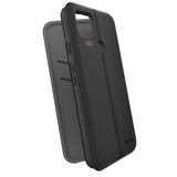 FORCE TECHNOLOGY Miami Wallet Case for Google Pixel 4a (5G) - Black (EFCMIGE868SMB), 2.4m Military Standard Drop Tested, Convenient card pocket, Slim design