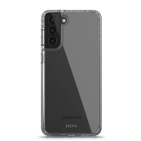 FORCE TECHNOLOGY Zurich Case for Samsung Galaxy S21 5G - Clear (EFCTPSG270CLE), Antimicrobial, Shock and drop protection, 2.4m Military Standard Drop Tested