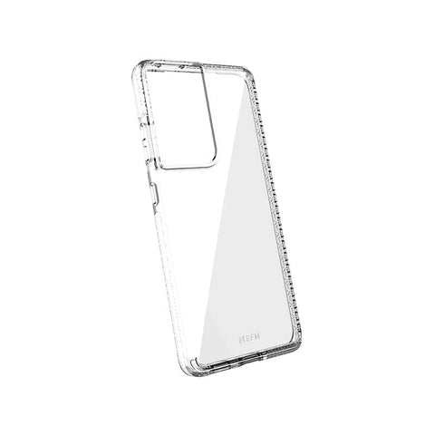 FORCE TECHNOLOGY Zurich Case for Samsung Galaxy S21 Ultra 5G - Clear (EFCTPSG272CLE), Antimicrobial, 2.4m Military Standard Drop Tested, Shock and drop protection