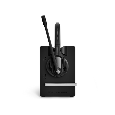 SENNHEISER | Sennheiser IMPACT D30 USB ML DECT Wireless Headset, Dual Ear, 12 Hours Talk, Quick Charge, Convertible, Noise Cancelling Microphone, Teams