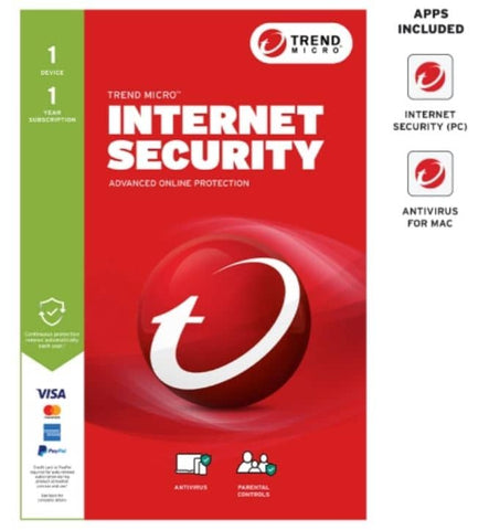 TREND MICRO Micro Internet Security (1 Device)  Retail Mini Box Auto Renew