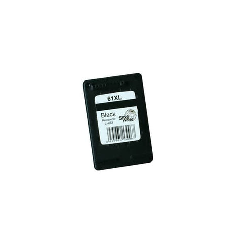 HP Compatible 61XL Black Remanufactured Inkjet Cartridge (New Chip)