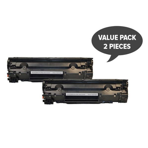 HP Compatible CE285A #85A Cart325Premium Generic Toner X 2