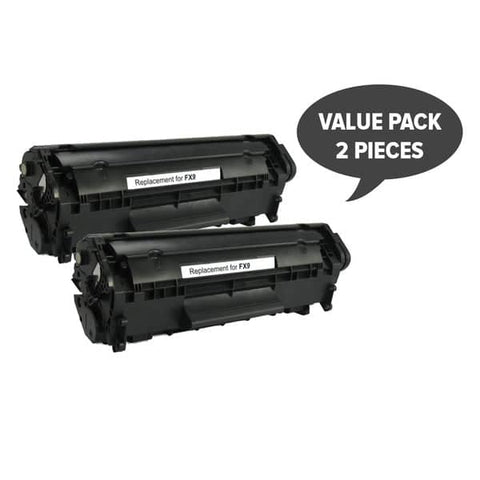 FX-9 Black Premium Generic Toner (Set of 2)
