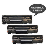 HP Compatible CE285A #85A Cart325 Black Generic Toner (Set of 3)