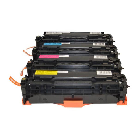HP Compatible CE410X #305X Series Premium Generic Laser Toner Cartridge Set (4 cartridges)