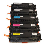 HP Compatible CE410X #305X Series Premium Generic Laser Toner Cartridge PLUS Extra Black Set (5 cartridges)